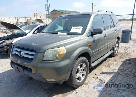 2006 Honda Pilot Ex from USA, damaged, VIN 5FNYF28456B049208
